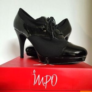 Woman's Impo Black Ozar stilettos 9w
